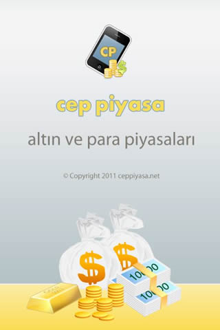 Android application Cep Piyasa screenshort