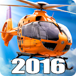Cover Image of ดาวน์โหลด เฮลิคอปเตอร์ Simulator SimCopter 2016  APK