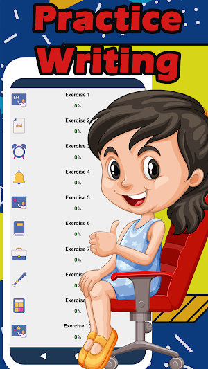 Learning English prepositions in sentences & words screenshot 2