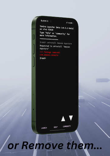 Yantra Minimal CLI Launcher Screen 3