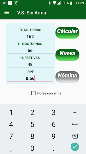 Android application SegurPriNom screenshort