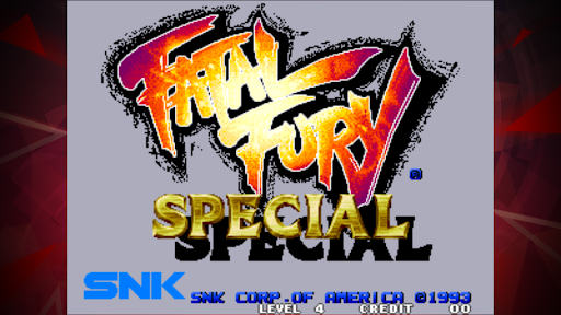 Android application FATAL FURY SPECIAL ACA NEOGEO screenshort