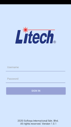Android application Litech Salesforce screenshort