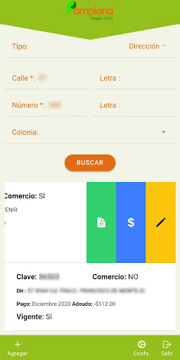 Pamplona Cobranza V2 Screen 2