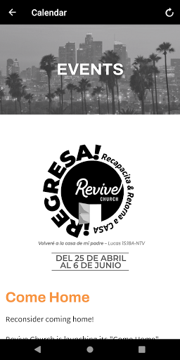 Revive Church LA Screen 3