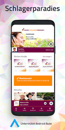 Android application Radio Schlagerparadies screenshort