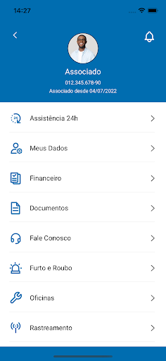 Android application Eagle Benefícios screenshort