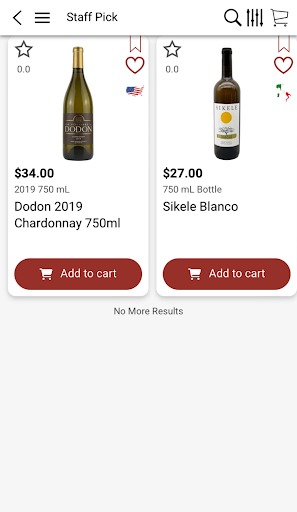 Android application Off The Rox Wine & Beer screenshort