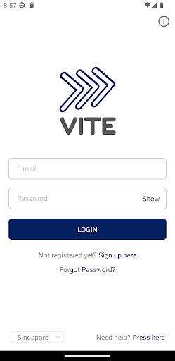 Android application VITE screenshort