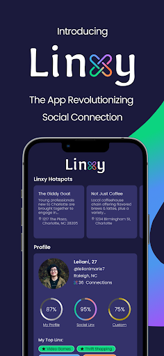 Android application Linxy Live screenshort