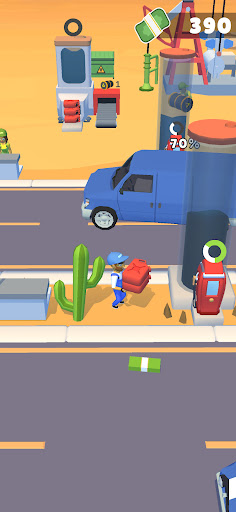 Android application Gas Station Simulator screenshort