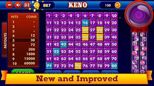 Keno Draw, $.25 bet to win $500 on 6/6 numbers, and $.25 bet to win $212.5  on 5/5 numbers. : r/gambling