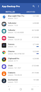 App Backup Pro - apk restore Screenshot