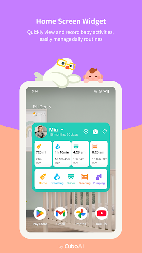 Screenshot of Baby Tracker & Diary - CuboAi