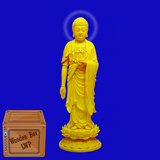 buddha statue wallpaper logo
