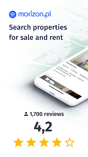Android application Morizon.pl Real Estate App screenshort