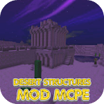 Cover Image of Скачать Desert Structures Mod MCPE  APK