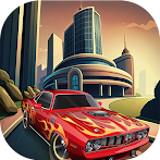 City Rooftop Stunt Car