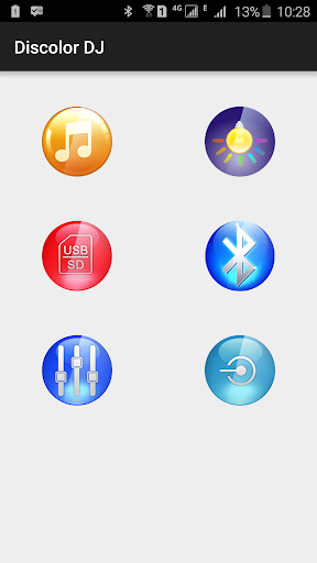 Android application Discolor DJ screenshort
