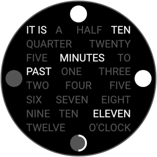 Multicolor Word Clock Latest Icon