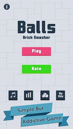 Balls Brick Smasher - Arcade - Screenshot 1