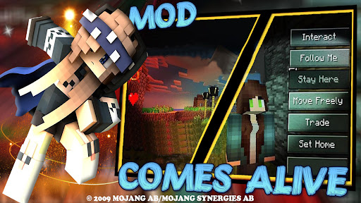 Android application Villagers Family Mod for MCPE screenshort