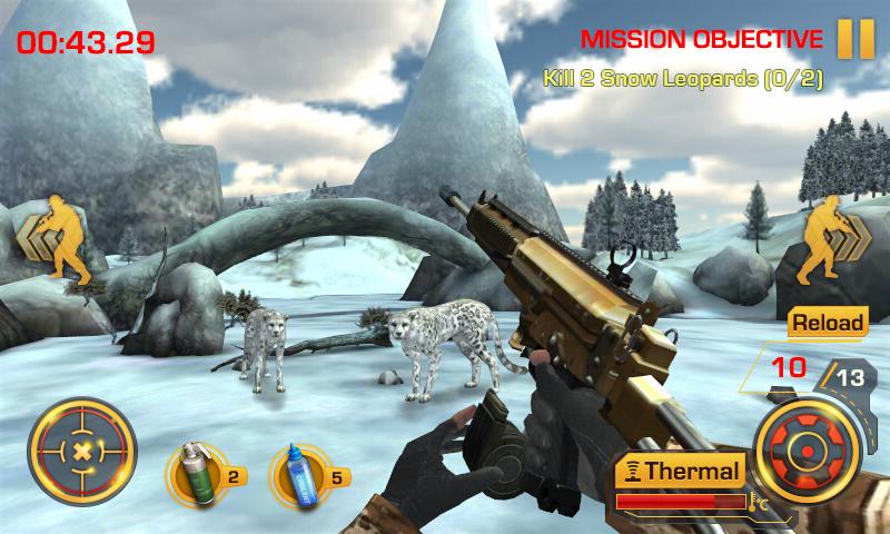 Android application Wild Hunter 3D screenshort
