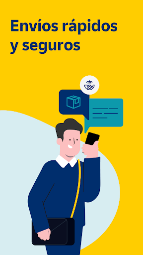 Android application Correos screenshort