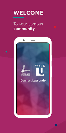 Android application Connect Lassonde screenshort