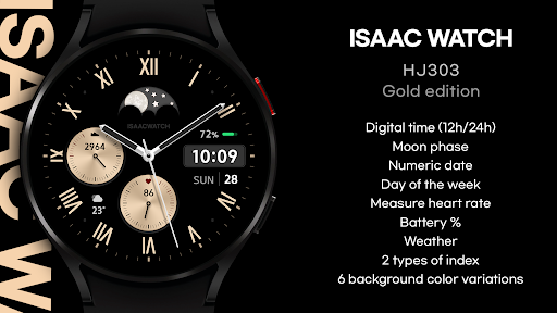 ISAAC WATCH HJ303 screenshot 4