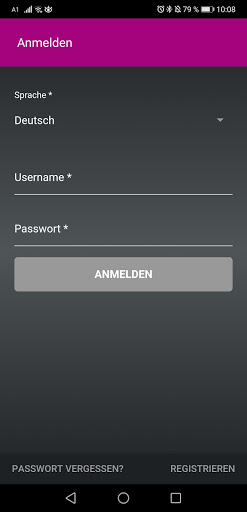 Android application Rennergy App 2.0 screenshort