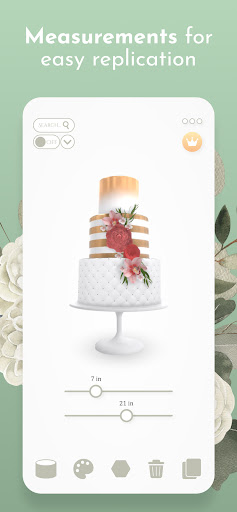 Bakely Wedding Cake Decorating screenshot 5