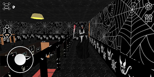 Scary Granny Black Spider Horror Mod