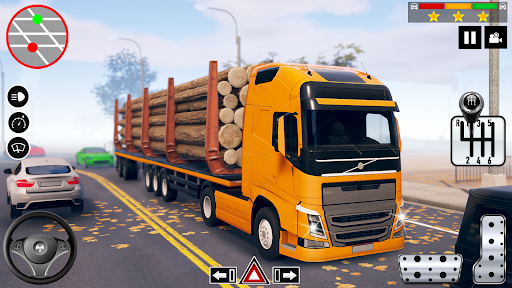 Log Transporter Truck Driving 1