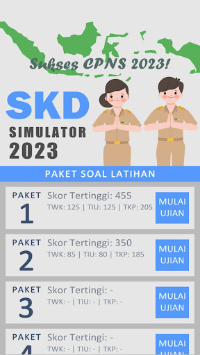 Android application SKD Simulator 2023 screenshort