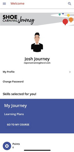Android application Shoe Carnival Journey screenshort
