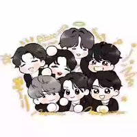 BTS SUPER ANIME STICKERS