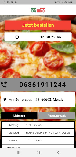 Pizzeria Da Nino Merzigg Screen 2
