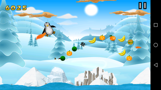 Android application Penguin World - Jumping Games screenshort