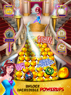 Princess Gold Coin Dozer Party Premium Apk 2
