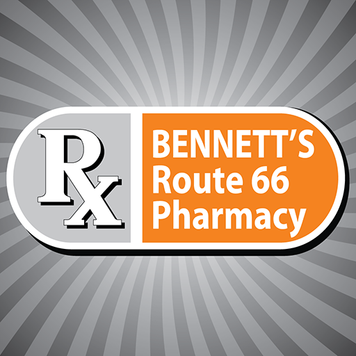 Bennetts Route 66 Pharmacy logo