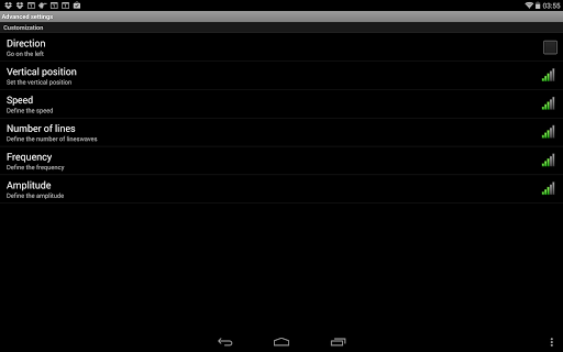 Undulating lines wallpaper screenshot 19