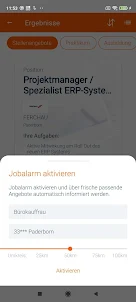 Jobsuche - die Jobware App
