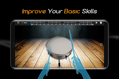 Easy Real Drums-Real Rock and jazz Drum music game