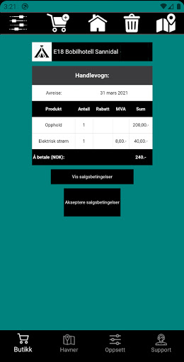 Camp Booking Screen 2
