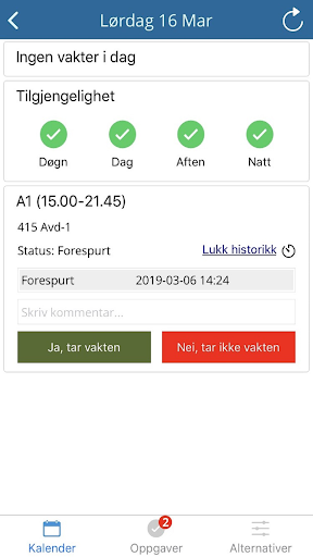 Visma Ressurs Screen 2