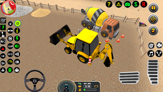 Excavator simulator Alat berat