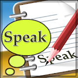 voice recognition notepad icon