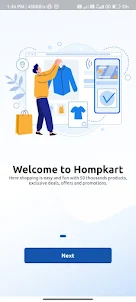 Hompkart Online Shooping App