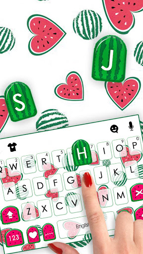 Watermelon Doodle Keyboard The Screen 2